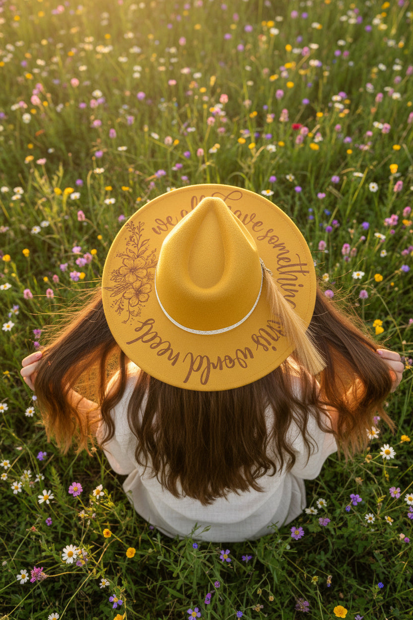We all have something this world needs hat