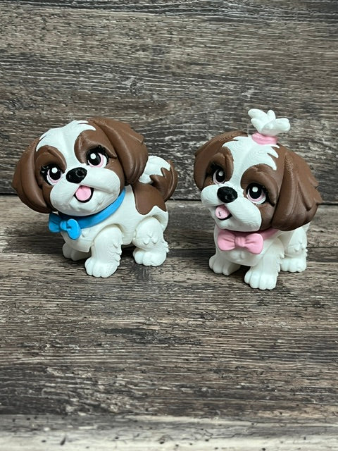 Brown Shitzu 3D