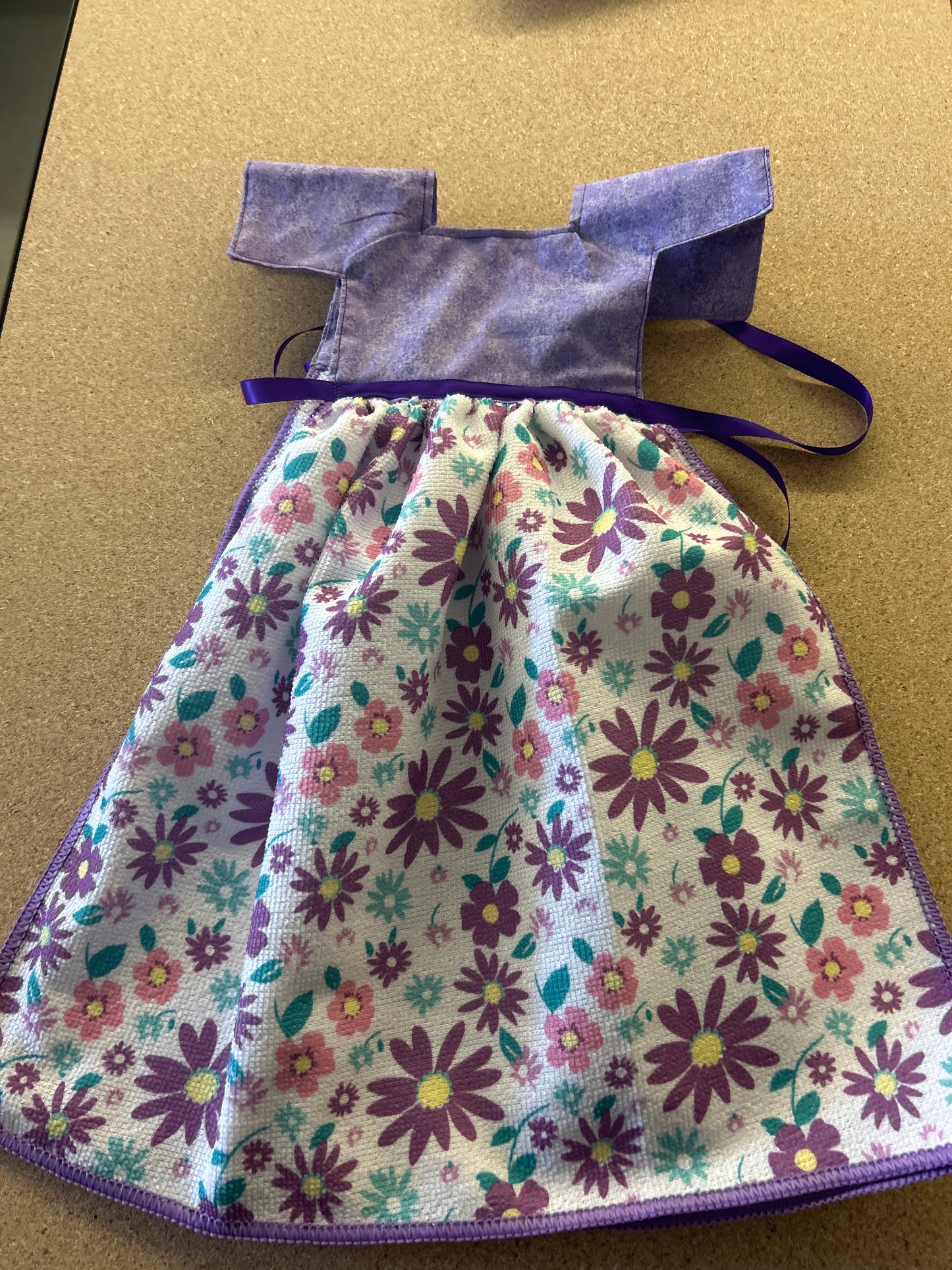Pink Purple Oven Towel Dress