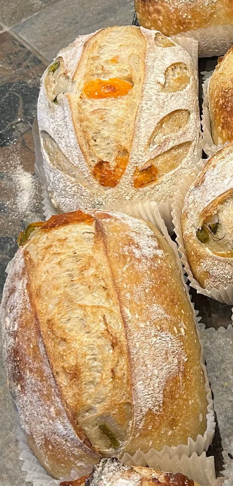 Jalapeno Cheddar Sourdough Loaf