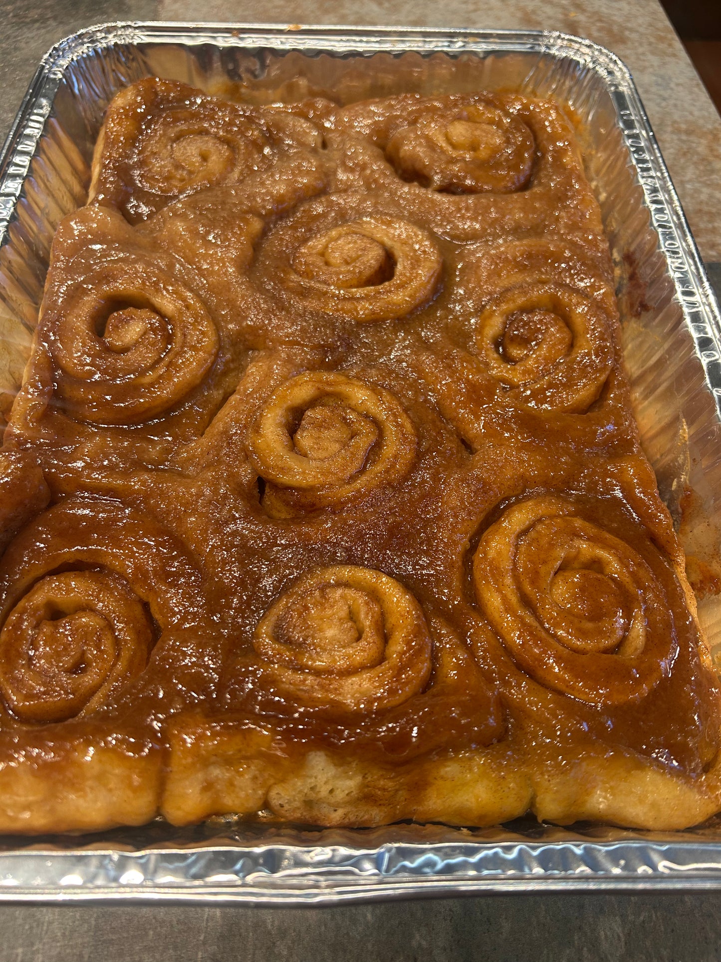 9 PK Sourdough Cinnamon Buns