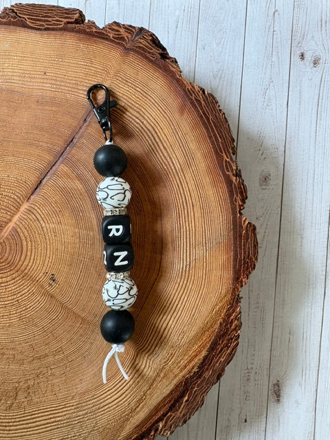Silicone Bead Keychain