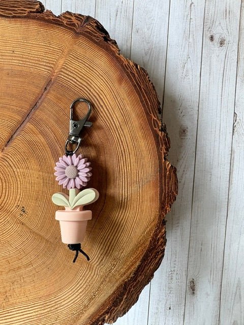 Silicone Bead Keychain