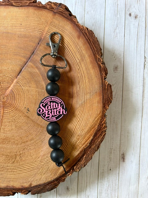 Silicone Bead Keychain