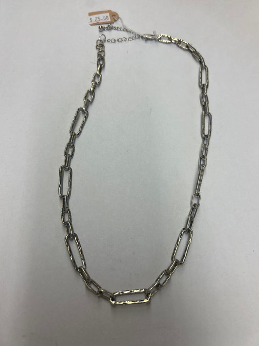 Big Silver Link Chain