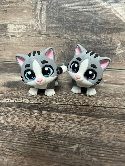 Grey Cat 3D