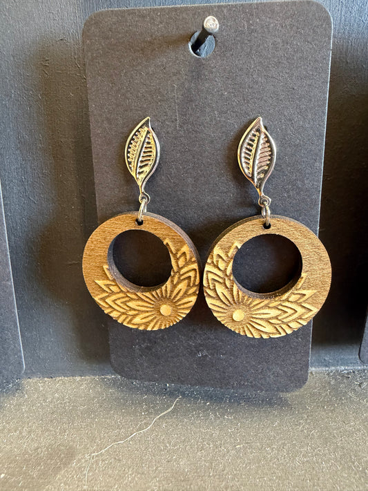 Hoop Natural Wood