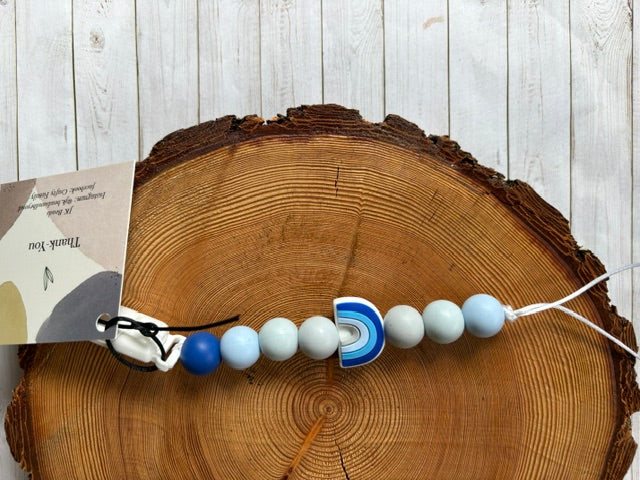 Silicone Bead Soother Clips