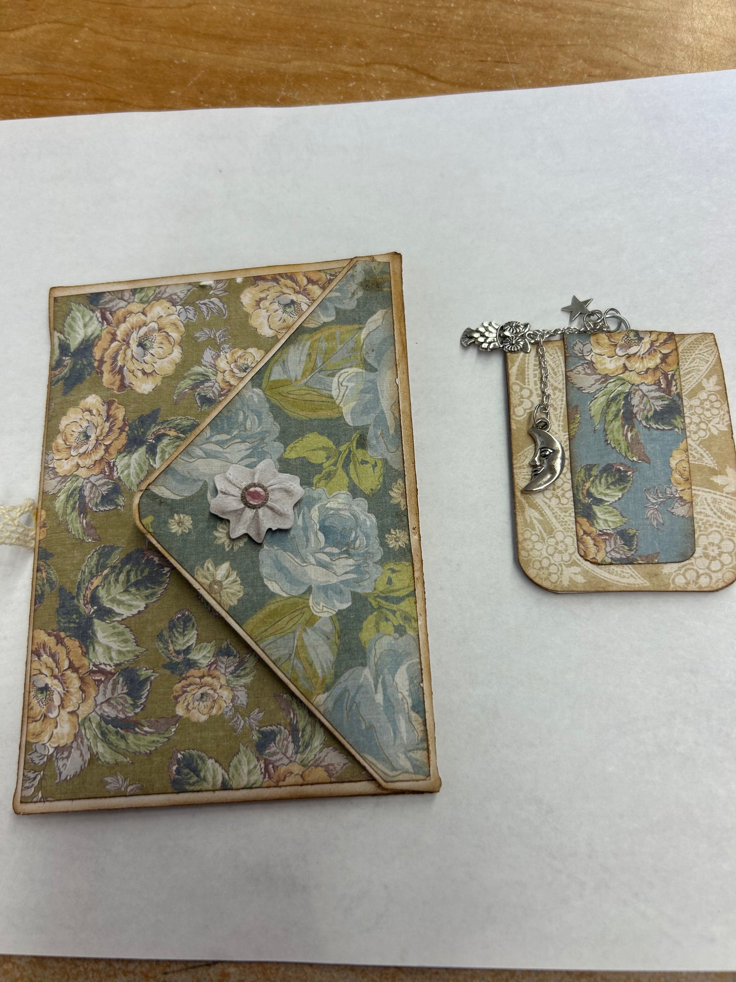 Envelope Folio Moon and Stars