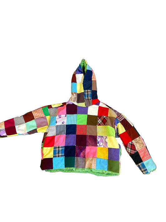 Grandmas quilt hoodie