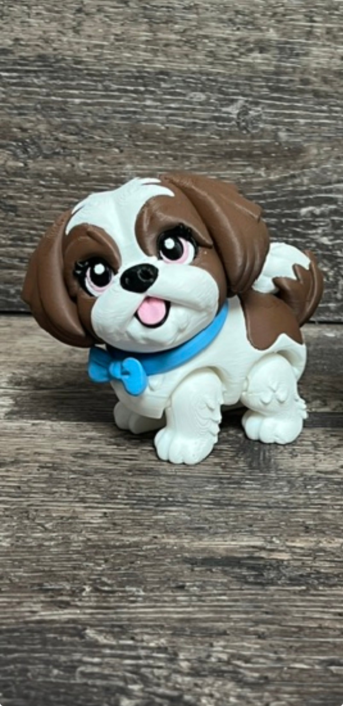 Brown Shitzu 3D