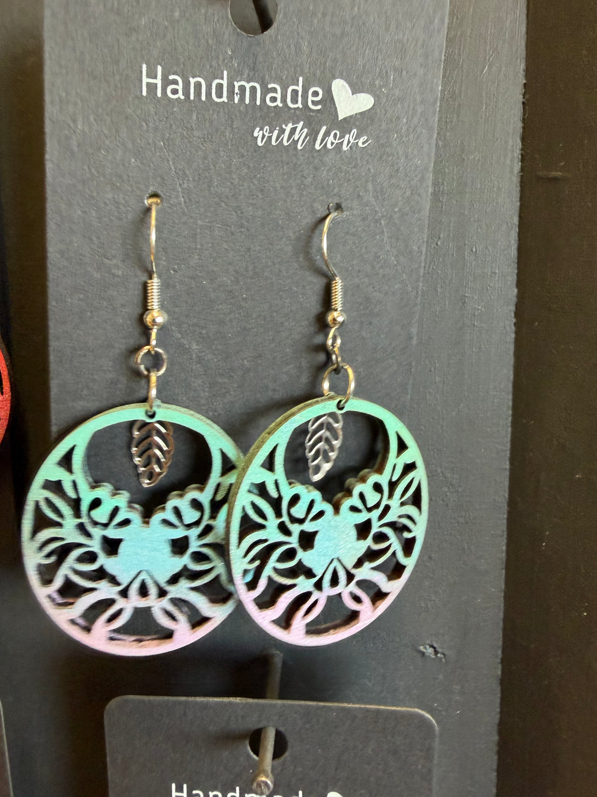 Circle Design Earrings