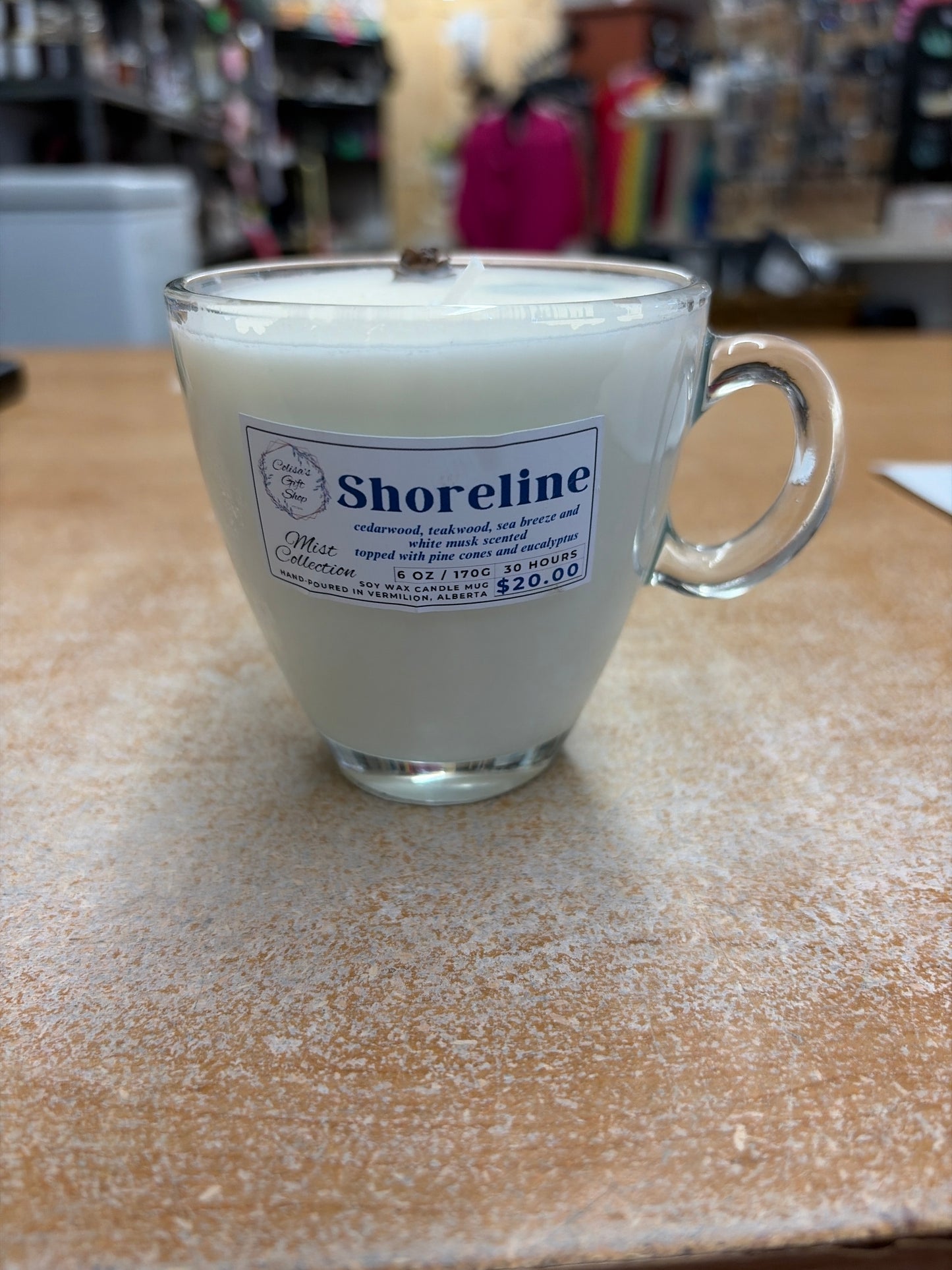 Shoreline Candle Small - Mist collection
