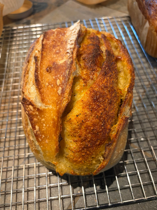 Italian Sundried Tomato Mozza Sourdough Loaf