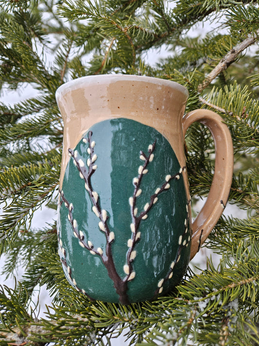 Large 16oz Pussy Willow Mug