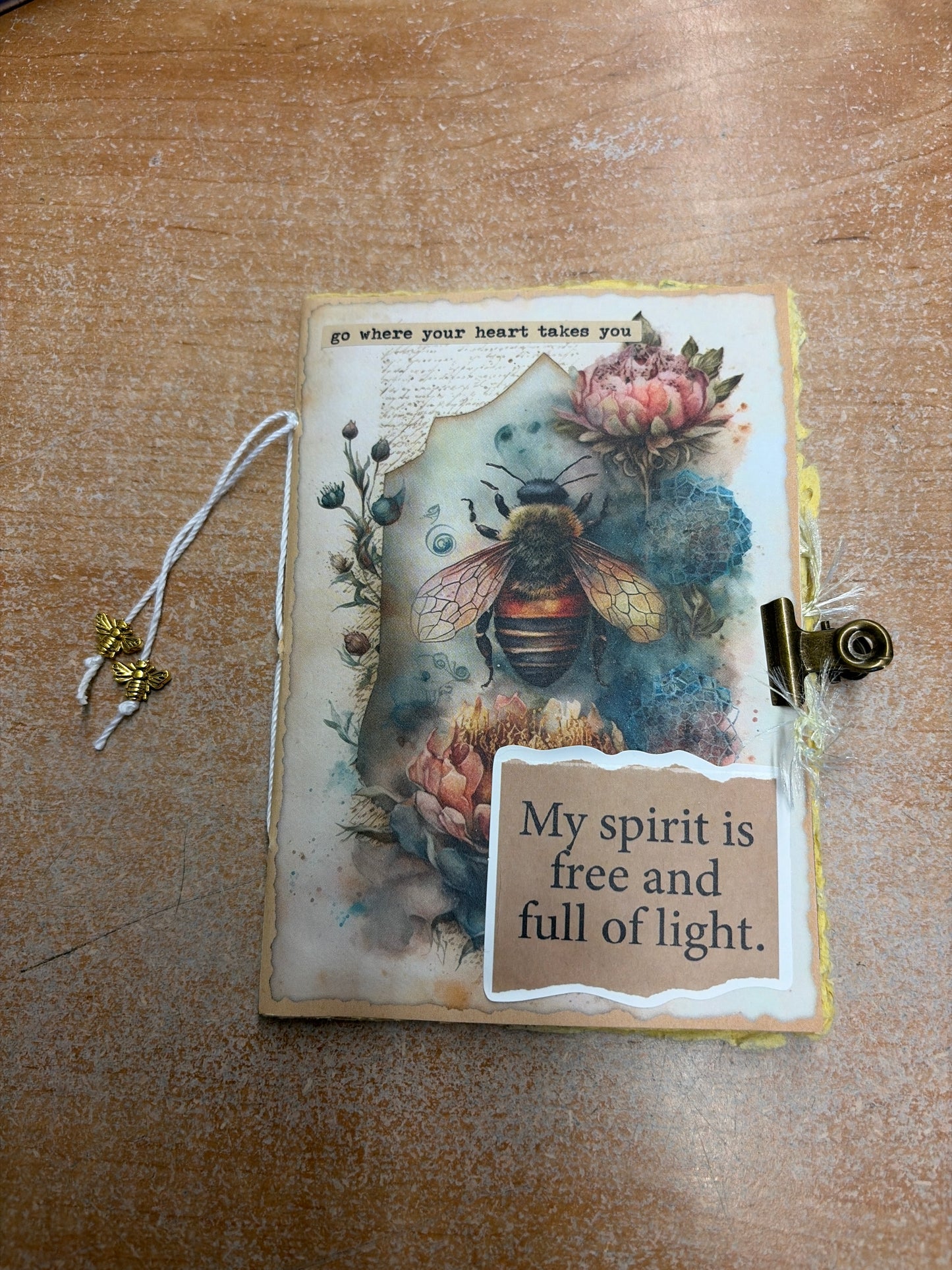 Bee Journal my spirit is free and light