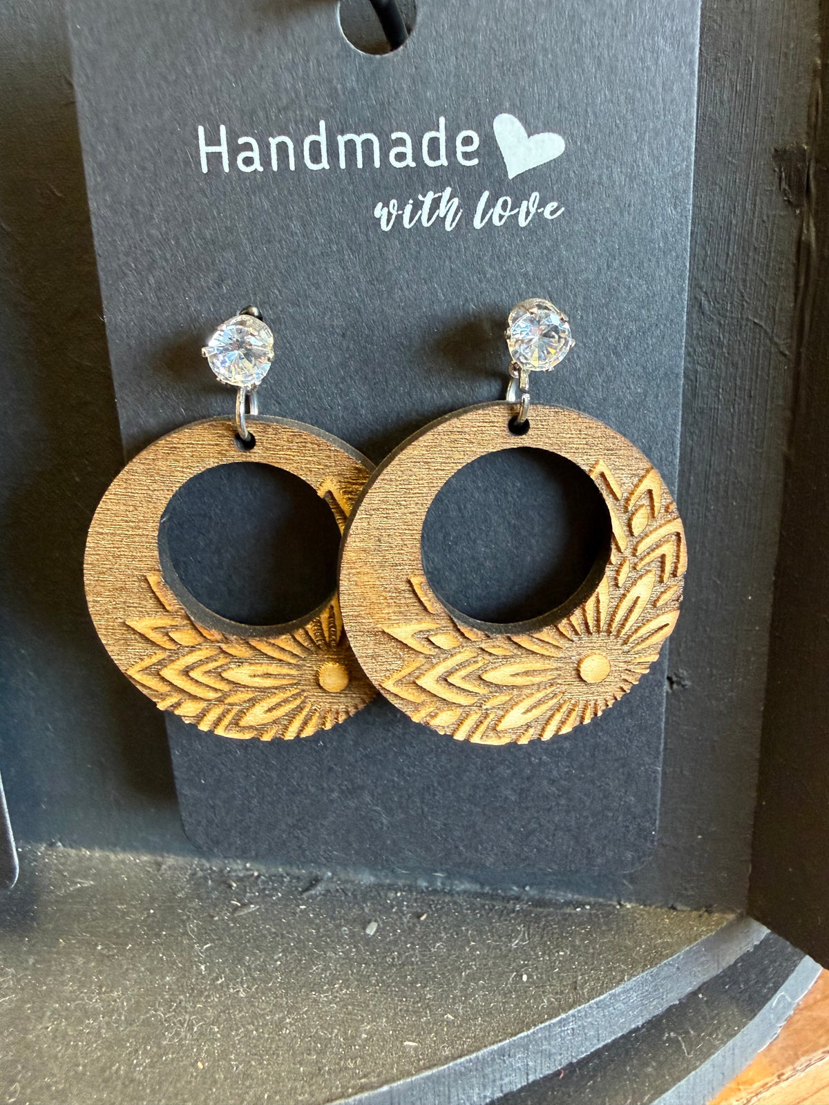 Hoop Natural Wood