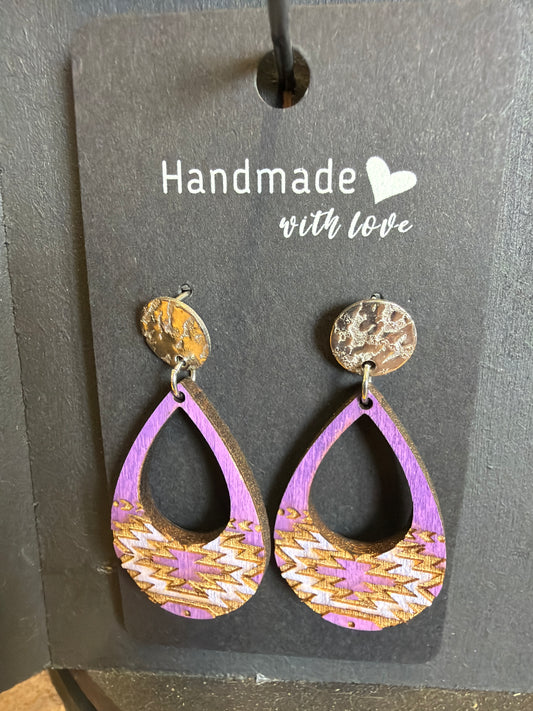 Small Aztec Earrings