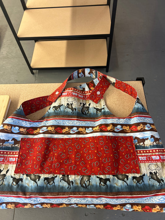 Western Kids Reversible Apron