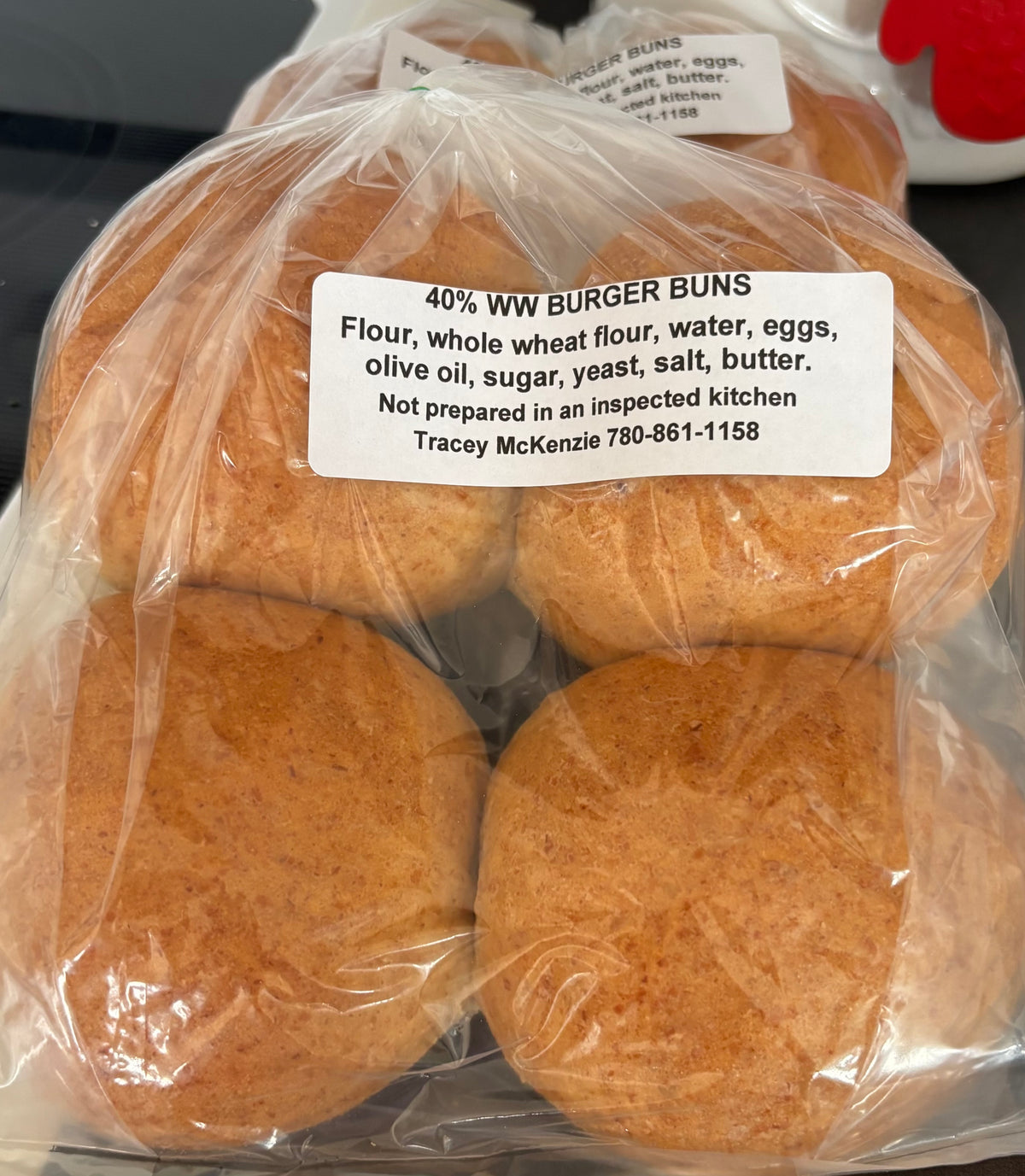 Whole Wheat Burger Buns
