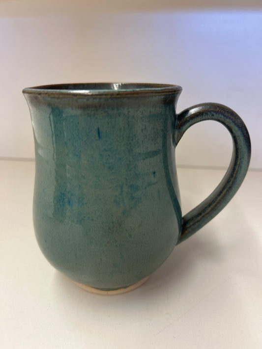 Blue Pottery Mug -14oz