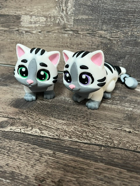 White cat 3D