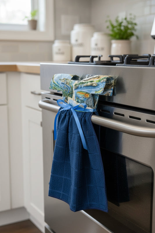 Fish Oven towel