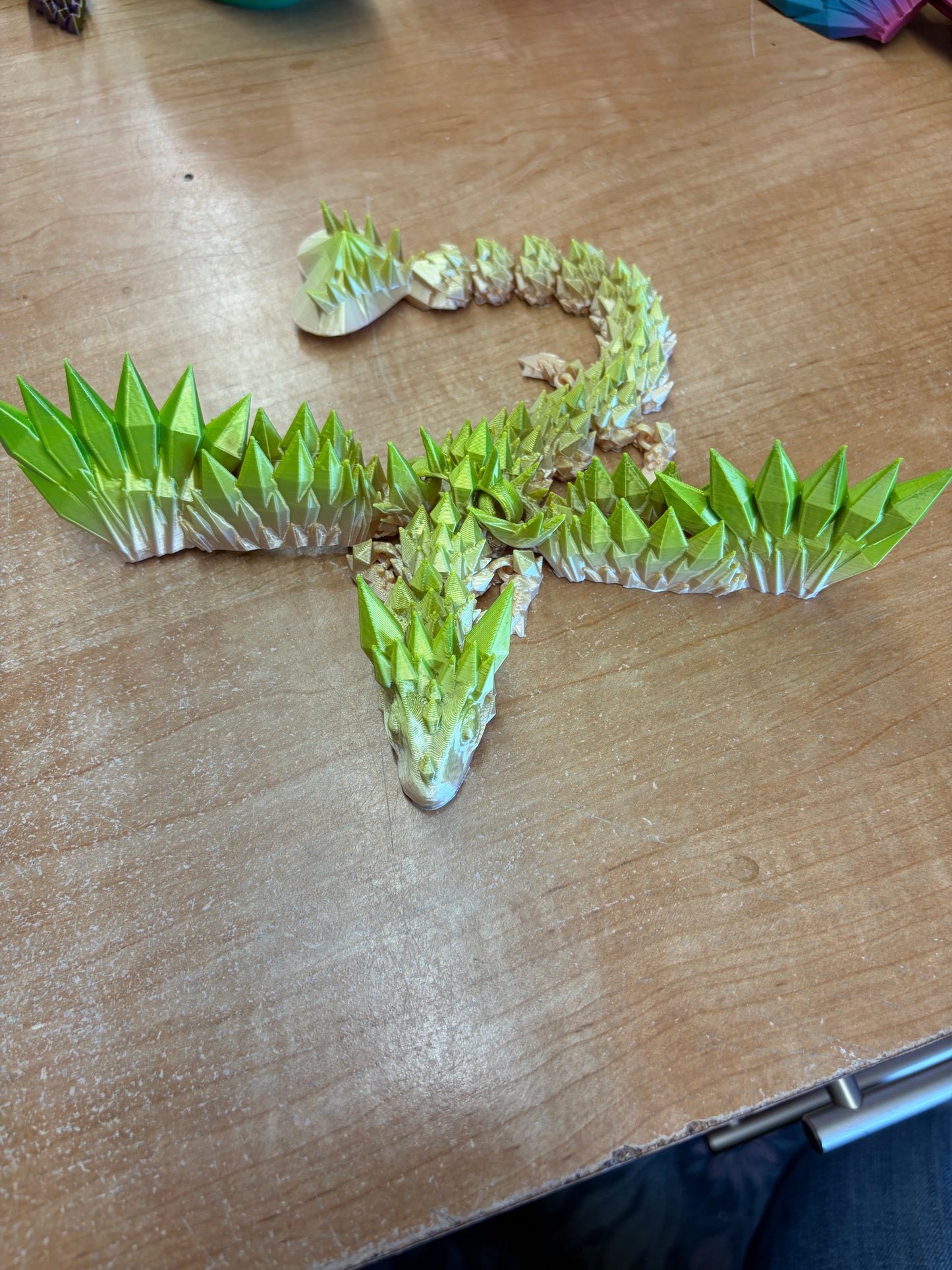Dragon 3D Yellow/Green