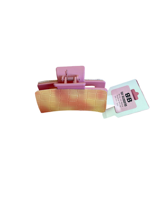 Pink/Orange Hair Clip
