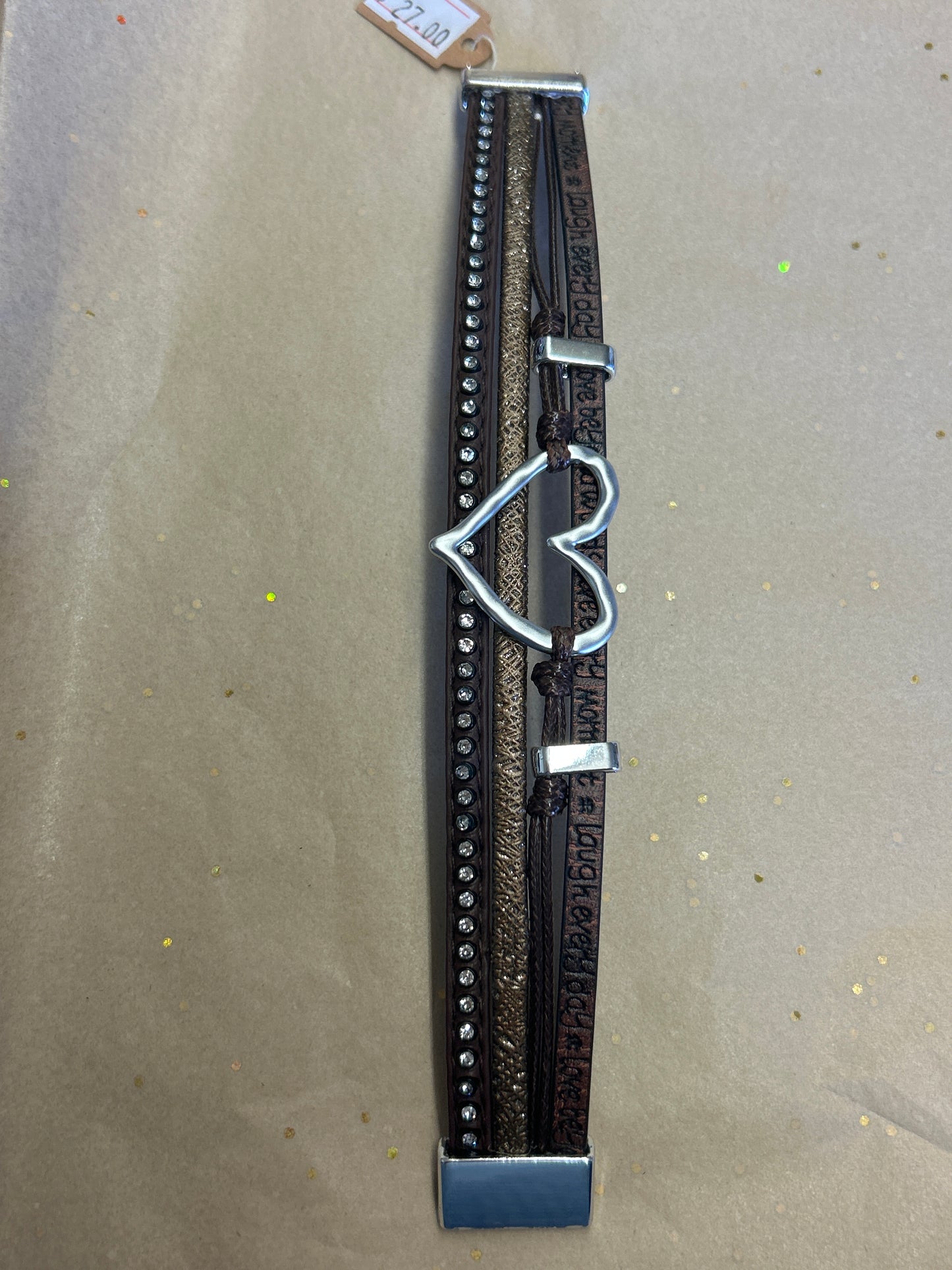 Heart Wrap Bracelets - click for varieties