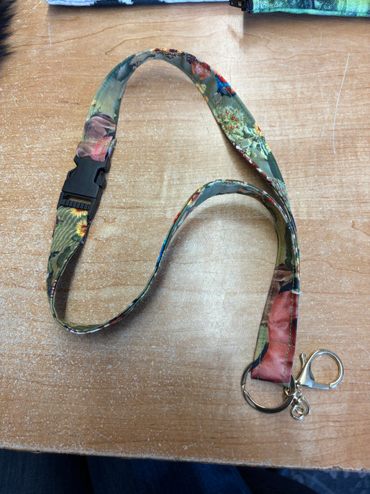 Farm scenery lanyard