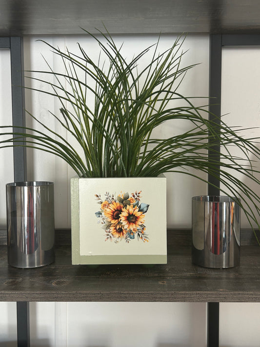 Small Sunflower Planter