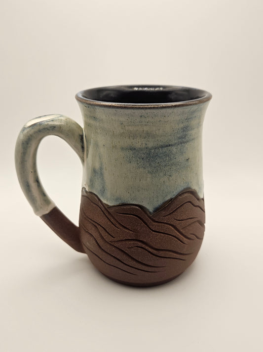 Red Clay Mountain Carved Mug 1
