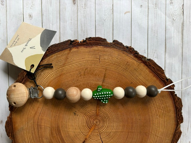Silicone Bead Soother Clips