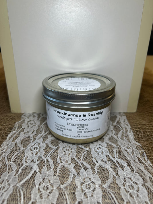 Frankincense & Rosehip Whipped Tallow
